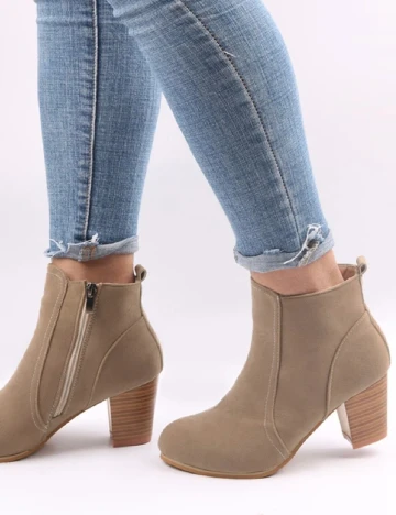 Botine SHEIN, bej