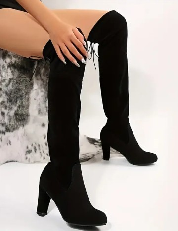 
						Cizme SHEIN, negru