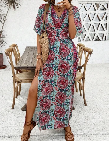 Rochie lunga SHEIN, mix culori