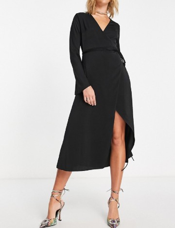 Rochie medie ASOS, negru