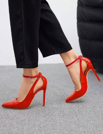 Pantofi SHEIN, rosu