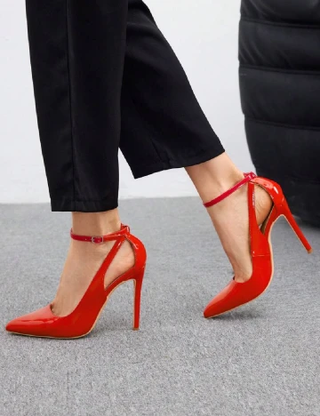 Pantofi SHEIN, rosu Rosu