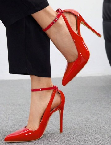 Pantofi SHEIN, rosu
