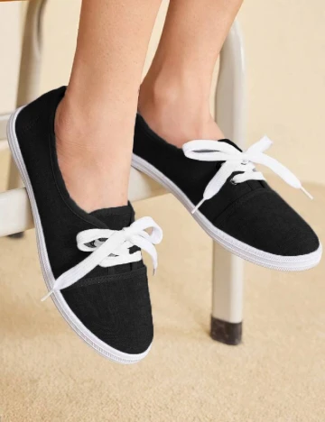Tenisi SHEIN, negru Negru