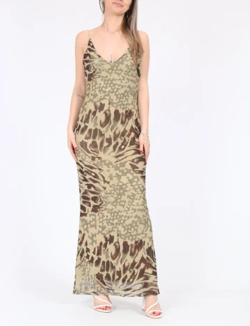 Rochie lunga ASOS, verde