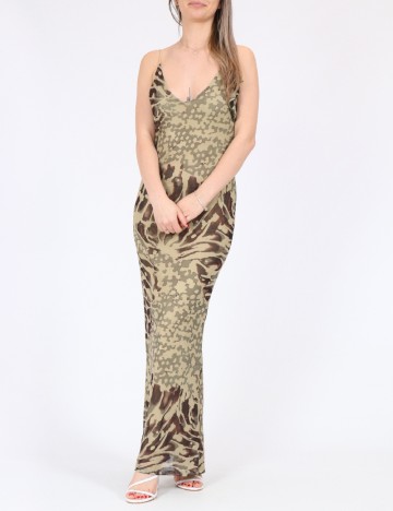 Rochie lunga ASOS, verde