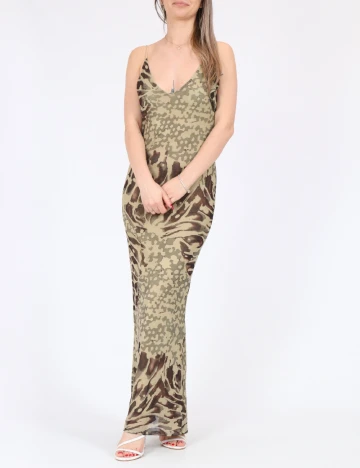 Rochie lunga ASOS, verde