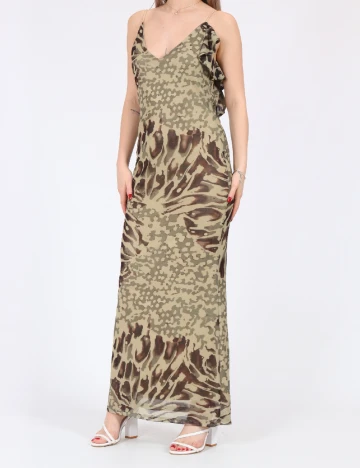 Rochie lunga ASOS, verde