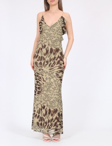 Rochie lunga ASOS, verde