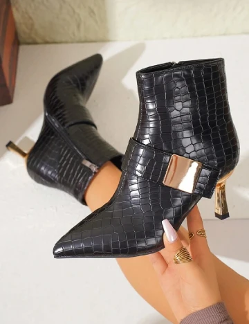 Botine SHEIN, negru