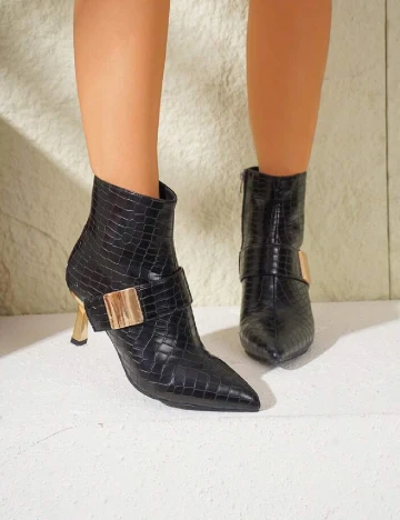 Botine SHEIN, negru