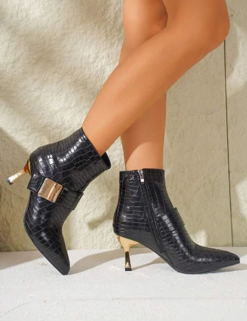 Botine SHEIN, negru