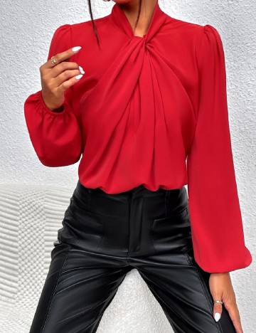 Bluza SHEIN, rosu