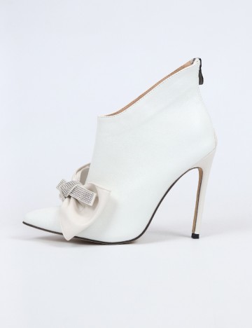 Botine SHEIN, alb