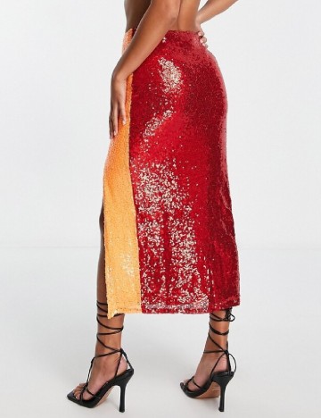 Fusta Collective The Label, rosu