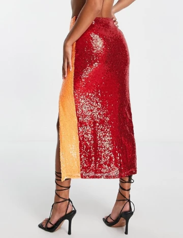 Fusta Collective The Label, rosu