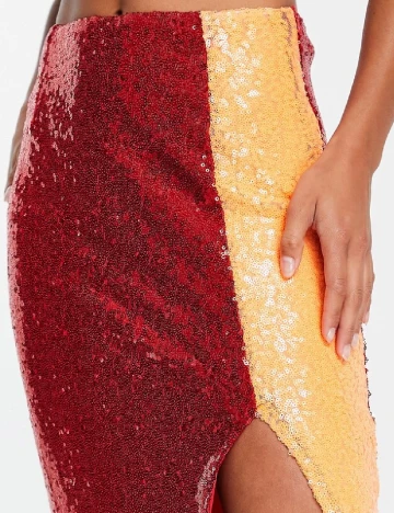 Fusta Collective The Label, rosu