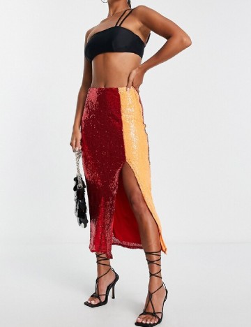 Fusta Collective The Label, rosu