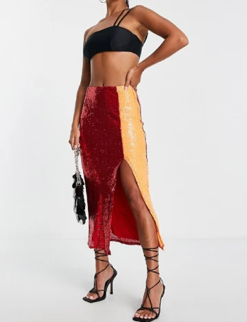 Fusta Collective The Label, rosu