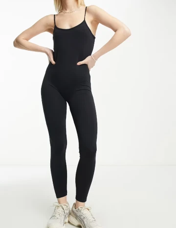 Salopeta Bershka, negru