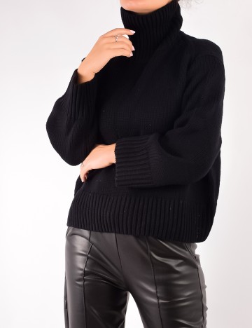 Pulover Zara, negru, S
