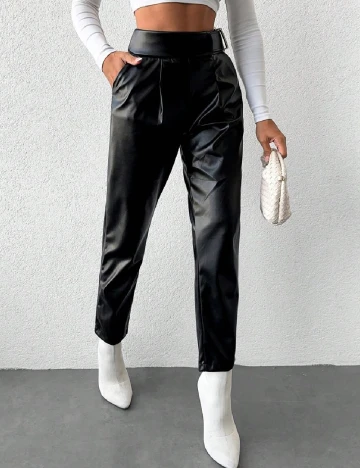 Pantaloni SHEIN, negru