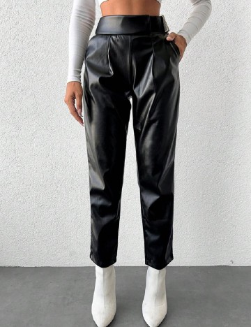 Pantaloni SHEIN, negru