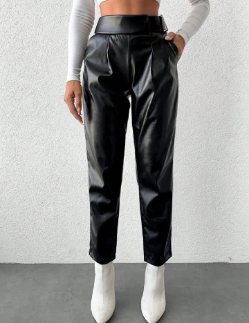 Pantaloni SHEIN, negru