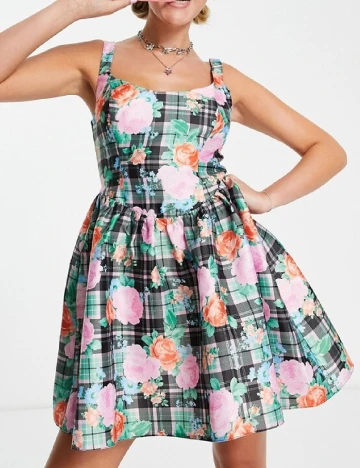Rochie scurta Miss Selfridge, mix culori