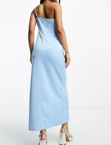 Rochie medie extro&vert, bleu Albastru