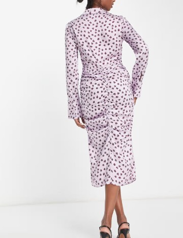 Rochie medie ASOS, mov