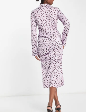 Rochie medie ASOS, mov