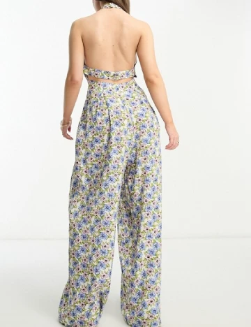 Salopeta Nobody s child, floral print