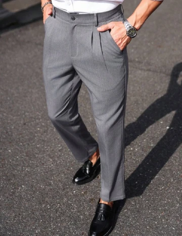 Pantaloni SHEIN, gri
