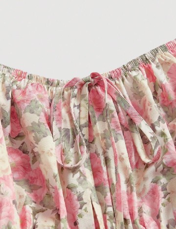 Rochie scurta SHEIN CURVE, floral