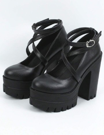 Pantofi SHEIN, negru