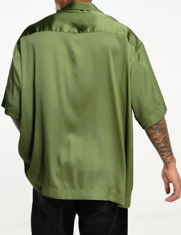 Camasa ASOS, verde Verde