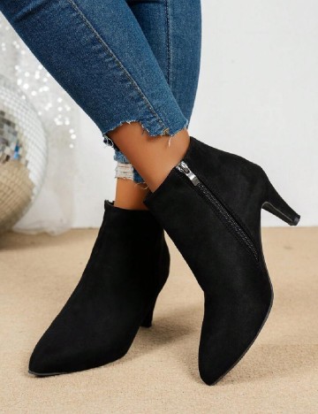 Botine SHEIN, negru