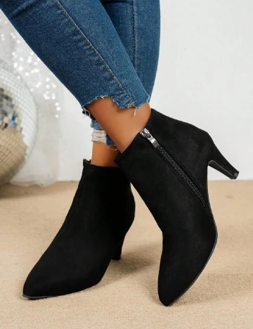 Botine SHEIN, negru