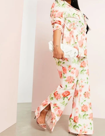 Pantaloni ASOS Curve, floral print