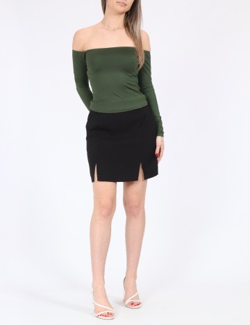 Top Bershka, verde