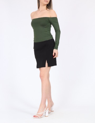 Top Bershka, verde