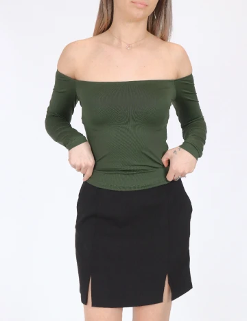 Top Bershka, verde