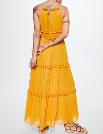 Rochie lunga Mango, galben