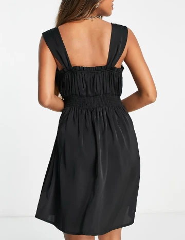 Rochie scurta Lola May, negru Negru
