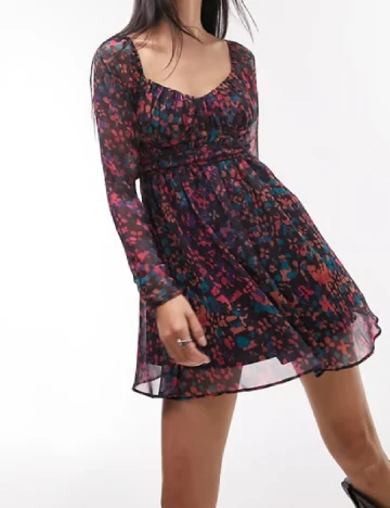 Rochie scurta Top Shop, mix culori