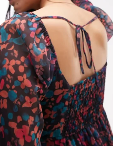 Rochie scurta Top Shop, mix culori
