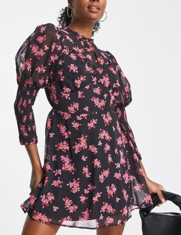 
						Rochie scurta Miss Selfridge, negru