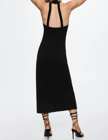 Rochie medie Mango, negru Negru