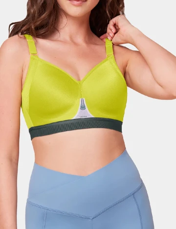 Bustiera Triaction, verde